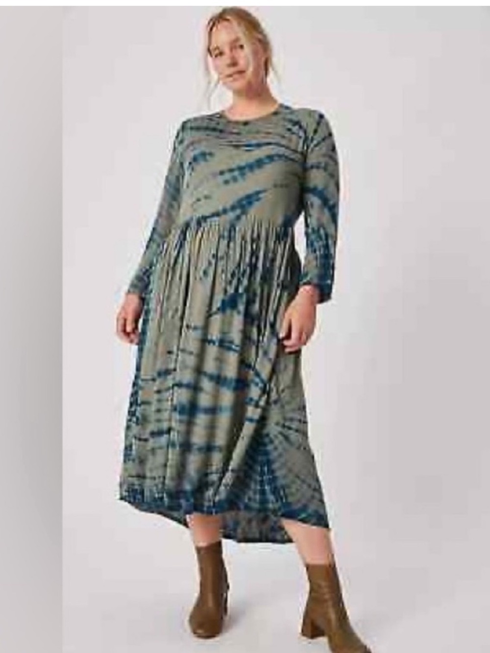 Anthropologie | Dolan Eliska Tie Dye Maxi Dress XL petite